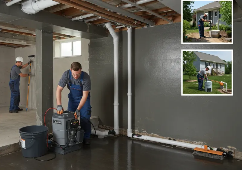 Basement Waterproofing and Flood Prevention process in Overland Park, KS
